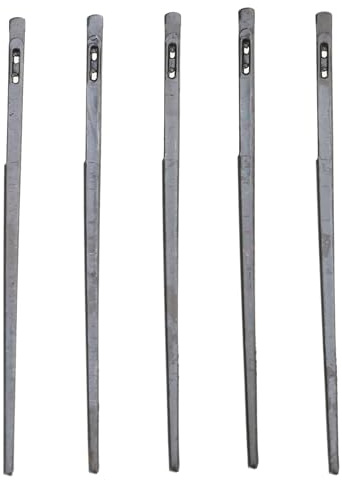 5 agujas de cuero para coser de piel, punta única, aguja de metal, aguja de metal doble, herramienta de artesanía de cuero