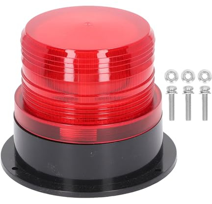 LED rotierende Strobe Beacon Warning Light Industrial Notfall Red Round Signal Light 12-60 V