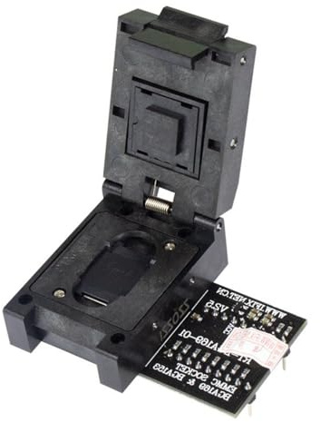 Qsvbeeqj EMMC RT809H BGA153 169 - Adaptador de asiento de combustión para televisores LCD y más electrónica