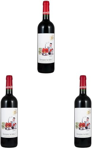 Chateau de Cranne, Bordeaux Rouge Dompter La Bête, 2022, 750 ml, Merlot e Cabernet Sauvignon con Note di Fragola e Ribes, Ideale con Carni Rosse e Formaggi, Certificazione Biologica, 12.5% Vol.