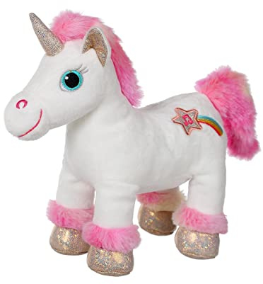 GIPSY TOYS - Lica Bella Kuscheltier 22 cm weiß und rosa - Kuscheltier für Kinder - Erhältlich in 5 verschiedenen Farben - 071607