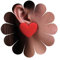 Inateannal Vintage Rote Herz Ohrringe Acryl Rotes Herz Baumeln Ohrringe Harz Große Liebe Herz Ohrringe Acryl Süßigkeiten Farbe Herz Ohrringe Schmuck Für Frauen Und Mädchen