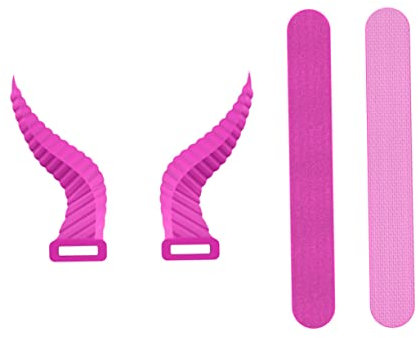 jojofuny Kopfhörerhörner Aus Silikon Im Horn-Design Kopfhöreraufsatz Für Headset-Dekoration Headset-zubehör Als Cosplay-Requisiten Passend Für Kopfhörer Und Geeignet Für Gaming Parties Und