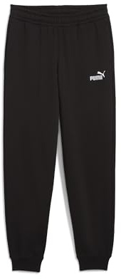 PUMA Boys No. 1 Logo Sweatpants Fl B Knitted Pants, Puma Black, 176 EU