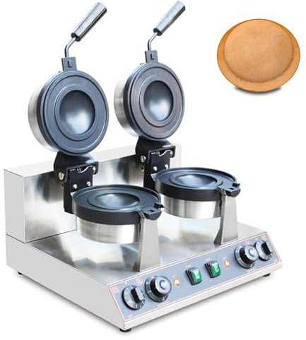 YJFEDCC Machine À Hamburger À Presse Antiadhésive, Gaufrier Commercial, Machine À Repasser, Machine À Hamburger De Remplissage De Crème Glacée, Adaptée À La Cuisine À Domicile