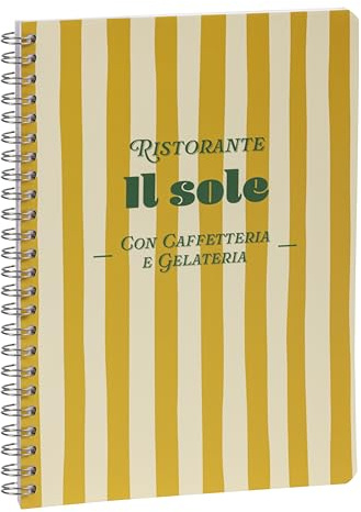 Clairefontaine 116264C - Notizheft / Kladde mit Doppelspirale, Dolce Amore, DIN A5 14,8x21cm, 74 Blatt, 90g, liniert, sortiert, 1 Stück
