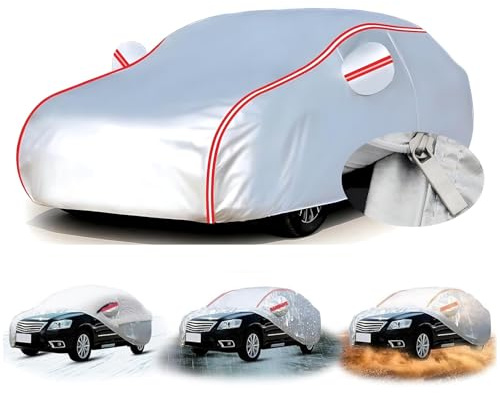 Autoabdeckung für F𝘰rd B MAX (407.7 x 175.1 x 160.4cm),Wasserdicht, staubdicht, UV-beständig, atmungsaktiv, wärmeisolierend, lackschutz, alterungsbeständig