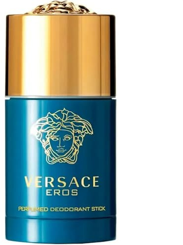 Versace Eros Homme Deo Stick, articolo pensato per l’uso quotidiano, adatto a chi vuole semplificare la propria routine, confezione da 75 g indicato per essere utilizzato con continuità durante tutto