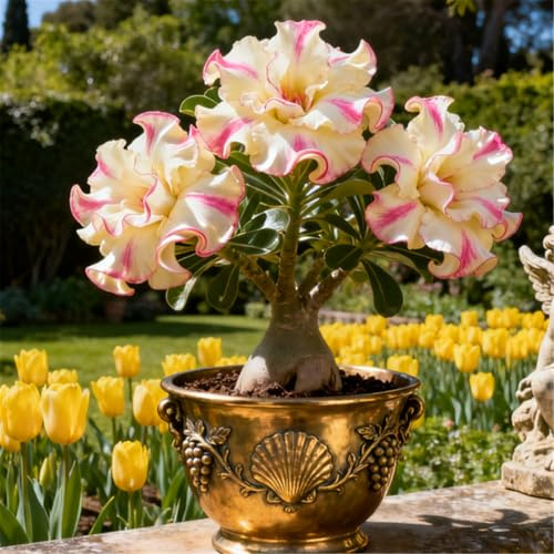 Rosa del Deserto Rara/Rosa del Deserto Resistente/Ottima Balcone/Bassa Manutenzione-1 PCS-B