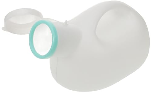 FIXOSHEE Orinatoio Portatile Uomo in Plastica Resistente Grande Capacità Facile da Pulire e Conservare Adatto per Viaggi Campeggio e Outdoor