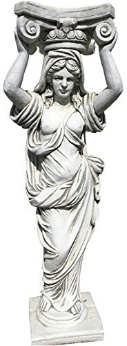 Antikes Wohndesign Griechische Gttin Wasser Fontne Frauen Statue Nackte Statue Gartenfigur Betonwerkstein Wei-grau-patina