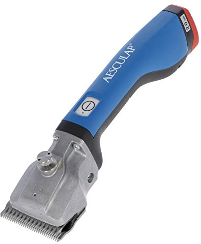 Aesculap GT644-BL-AA Großtierschermaschine Bonum mit Torqui, Akku Schermaschine, Rind/ blau