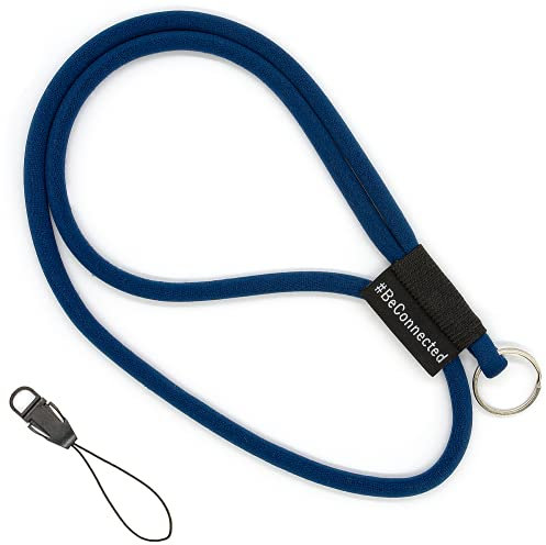 stylected Schlüsselband lang als Schlüsselanhänger (45cm) - Band mit Ring für Schlüssel, Ausweis, Handy, Kamera - Lanyard für Herren, Damen & Kinder