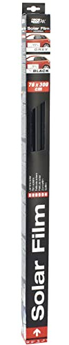 S SUMEX Lamina Solar para Ventanilla Coche Homologada Adhesiva para Tintar Cristal Vinilo para Ventanas 95% Opacidad, Medida 50 x 300 cm Color Negro