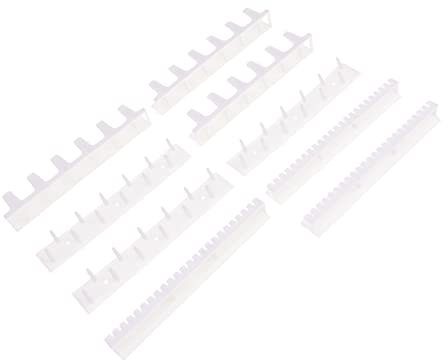 Cabilock 18stücke Schmuckhaken Set Zum Aufhängen Wand Klebe Schmuckhaken Aus Abs-material Schmuck-display-organizer Für Halsketten Ohrringe Und Ringe Weiß in Karton Verpackt