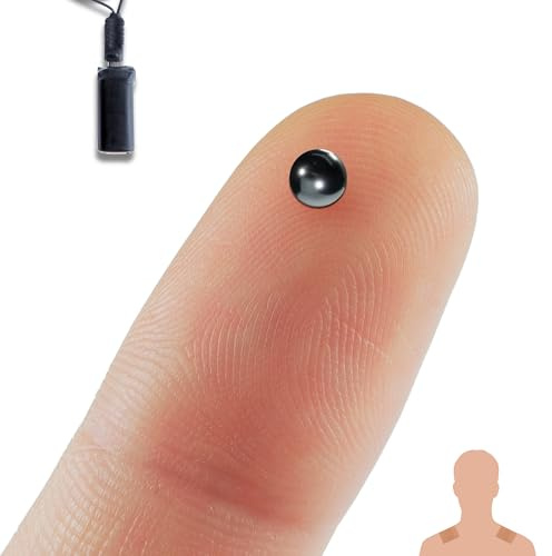PingaOculto Oreillette Espion Bluetooth Ecouteur Mini Invisible Examen Nano Caché Telephone avec Microphone Bandes Adhésives - Casque sans Fil Discrete Ecoute à Distance (Oreillette Espion Nano V8)
