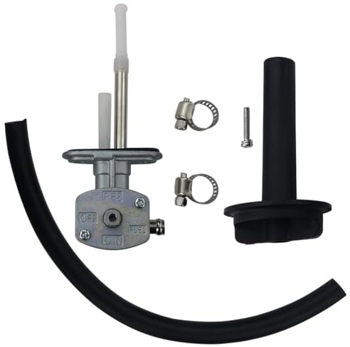 Mabutingti Robinet Essence Réservoir D'Essence Interrupteur Carburant pour Yama-ha ATV Grizzly 350 660 Bruin 350 YFM350 YFM660 5KM-24500-10-00