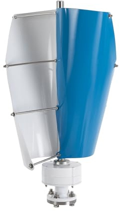 Windkraftanlage 24V Komplettset Windrad Stromerzeugung, 500W Vertikal Windturbine aus Aluminiumlegierung Magnetische Levitationsachse Windenergie für Zuhause Windgenerator mit Steuergerät