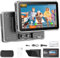 VILTROX DC-X3 6 Kamera Feld Monitor DCX3 für DSLR Touchscreen Camera Monitors 4k 2000nits Externer X3 Monitore für Sony Canon Nikon 3D LUT 1920x1080 IPS Mit Sunshield 2200 MAh Batterie