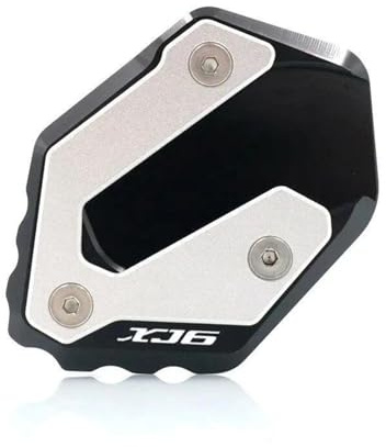 Motorrad Ständer Unterlage Für XJ6 2009-2015 Motorrad-Seitenständer-Verlängerungsplatte(Schwarz)
