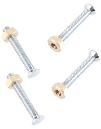 4 x 6 mm Edelstahlschrauben, Plattenspieler-Montageplatte, Befestigungsschrauben, Kartuschen-Montageschrauben, Ersatz