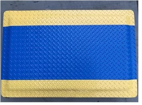 Stehende Tischkissen weiches Arbeitskissen, Anti-Ermüdungsmatte for Stehschreibtisch, rutschfeste Küchenmatten for Stehen, Küchenmatten, Arbeitsplatz, Küchentüreingänge(Blue2,50x80cm/20x31in)