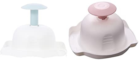 OFFSCH Support Facile à Nettoyer en Plastique pour Trancheuse 2 Pièces Protège-mains Résistant à L'usure pour Usage Domestique Cuisine