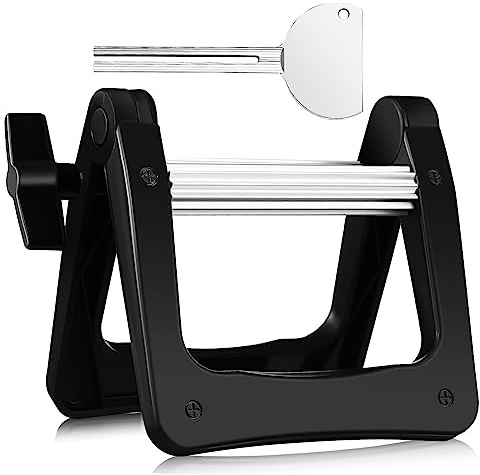 SKISUNO Toothpaste Extruder Dental Paste Dispenser Cream Squeezer Aluminum Alloy Stainless Steel Multi-Functional for Cosmetics
