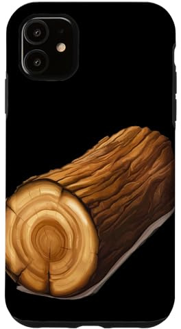Costume de coffre en bois cool pour garçons et filles Coque pour iPhone 11