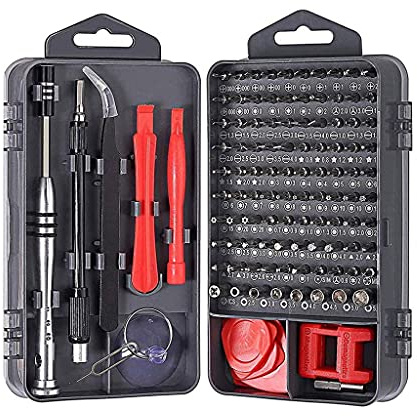 Set di cacciaviti di precisione 115 in 1, Set di Strumenti per la Riparazione del Telefono, cacciaviti, Set di Utensili manuali per la Riparazione dell'apertura per Tablet e Orologi