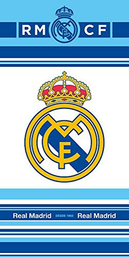 Real Madrid Toalla de ducha, toalla de playa, 70 x 140 cm, RM183064-R