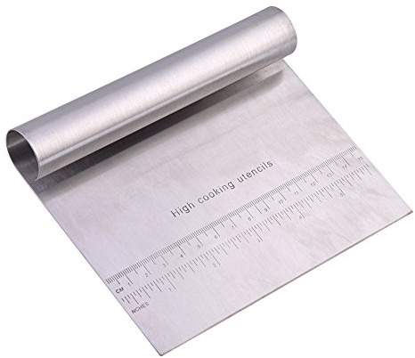 Raspador De Pasteler¨ªa De Acero Inoxidable, Raspador De Masa para El Hogar, Cortador, Decoraci¨®n De Pasteles, Herramientas De Pasteler¨ªa para Hornear