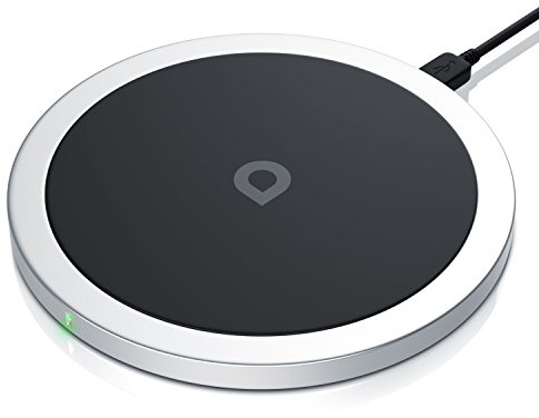 CSL - Wireless Charger Ladepad - Kabelloses Ladegerät 10W - Qi-Zertifiziert - Kompatibel mit iPhone 15 14 13 Samsung Galaxy S24 S23 S22 Google