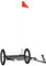 vidaXL Rimorchio da Bici Nero 126x63x34 cm in Ferro, rimorchio per bicicletta, rimorchio per carico da bicicletta, passeggino per bici
