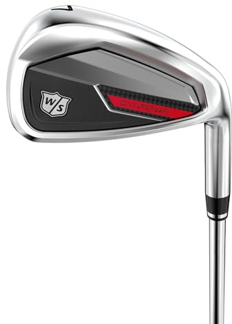Wilson Wilson Golf Clubs, Dynapower Irons, GW, Steel, For Men and Women