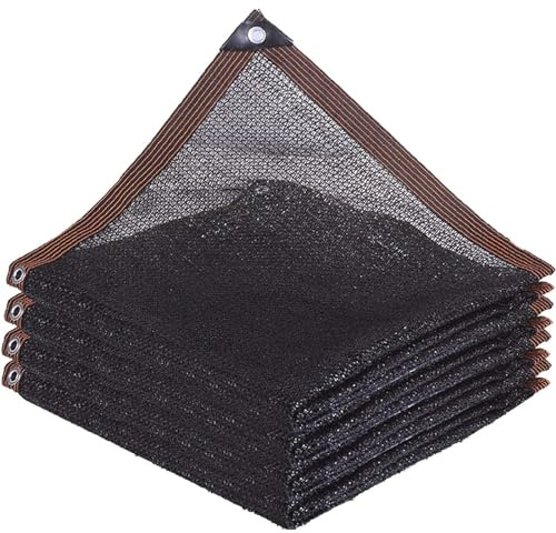 Rete Ombreggiante, Telo Ombreggiante con Occhielli, 40% Resistente Ai Raggi Uv, Panno Ombreggiante per Esterni Antistrappo Antivento Rete Telo Ombra per Patio Pianta Fiore(4-PIN,3x4m)