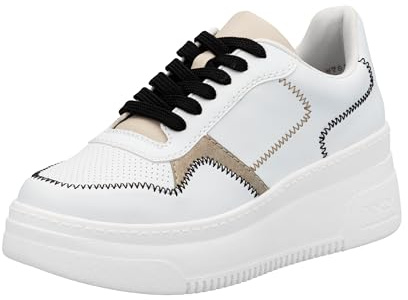 Rieker Damen Schnürhalbschuh in weiß - Gr. 40