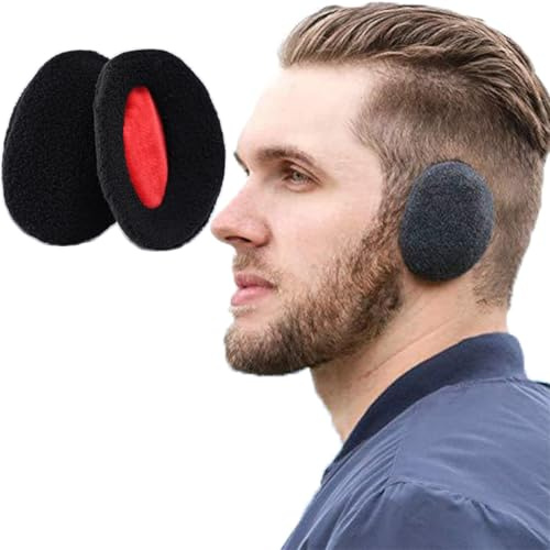HPONEZJ Ohrenwärmer Standard Winter Ohrenschützer Männer Frauen Earmuffs Plüsch Gefüttert Ohren Schützer Trägerlose Ohrenschutz Kälteschutz Windschutz Ohrwärmer für Outdoor Alltagsleben