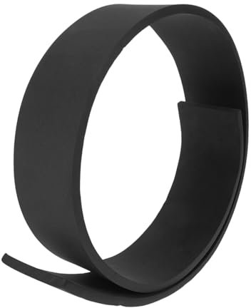 SUPVOX Repuesto de Goma Eva Negro para Escobilla de Suelos Deportivos Diseño y Alta Elasticidad para Tareas de Limpieza y Mantenimiento de Canchas