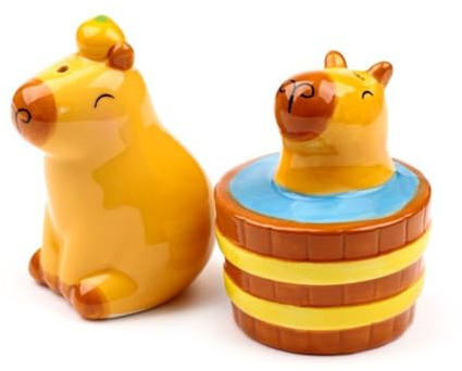Capybara Salz- und Pfefferstreuer Set
