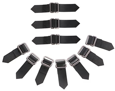 TOKIDNY 10stücke Faltenrockclips Kleidung Clips Schnallen Uniformclips Uniformrockschnallen Clipsschnalle Faltenrockclips Uniformschnalle Rostfrei Bruchfest