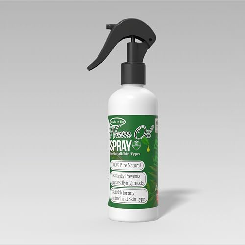 Organic Neem Oil Spray – Natural Insect & Fungal Protection for Plants, Horses & Pets | Fly Repellent, Leaf Shine & Skin Soother | Eco-Friendly & Natural (1ltr)
