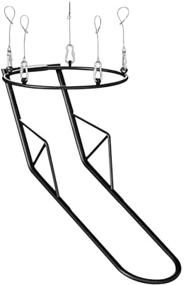 Basketboll däck Rebounder – metall måltillbehör, basketdäcktillbehör – fält, bakgård, utomhus, , träning, skola, gym, tonåring, vuxen