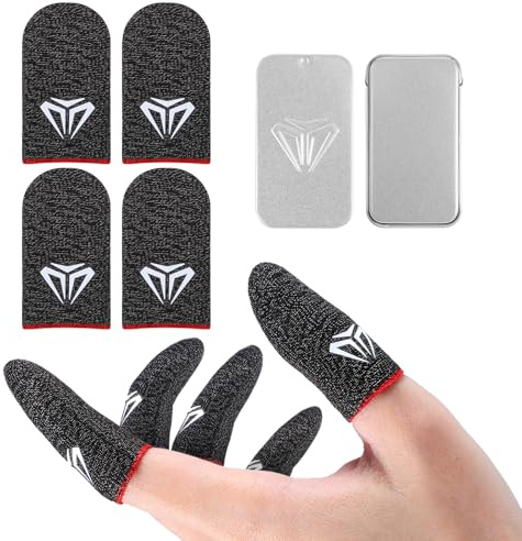 Heclia Gaming-Fingerlinge 4 Stück 0,3 Mm Die Idealen Gaming-Handschuhe