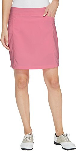 adidas - Gonna da golf per ragazzi Ultimate Adistar Solid Skort, colore: Rosa