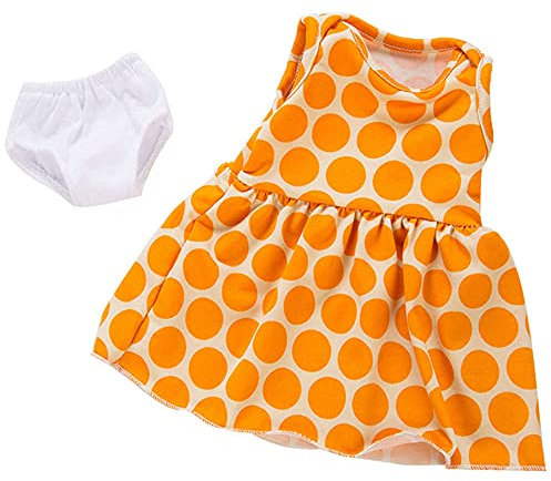 GIVBRO Puppenkleidung für 43 cm große Puppen, ärmelloses Kleid, Unterwäsche, Kostüm, Accessoires, Puppendekorationen (#A)