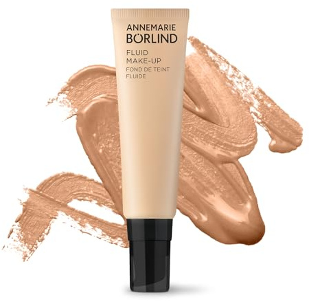 ANNEMARIE BÖRLIND Flüssiges Make-up Hazel 30 ml Mit Mittlerer Deckkraft | Feuchtigkeitsspendendes Makeup, Mattierender Effekt, Leichte Textur, Verfeinertes Hautbild, Reguliert den Ölhaushalt