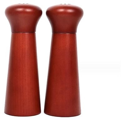 Salz und Pfeffermühle 2-teiliges Salz- Und Pfeffermühlen-Set Aus Holz, Manuelle Pfeffermühle Mit Einstellbarer Grobheit Dressing Gewürzspender