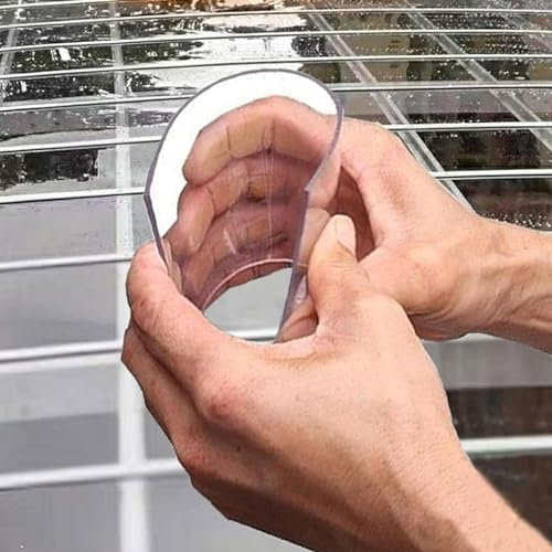 Dachplatten aus Polycarbonat Acrylplatte, durchsichtige Kunststoffplatte, Polycarbonatplatte, UV-Regendachplatten, Markisenschutz für den Außenbereich, Ersatz-Bilderrahmen aus Glas, für Carports, Vor