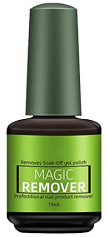 Nagellackborttagare Magic Nail Cleaner Gel 15 ml Bursting Removal Liquid Take Off the Fake Nail Lim för nagelkonstlack Nagellackborttagare
